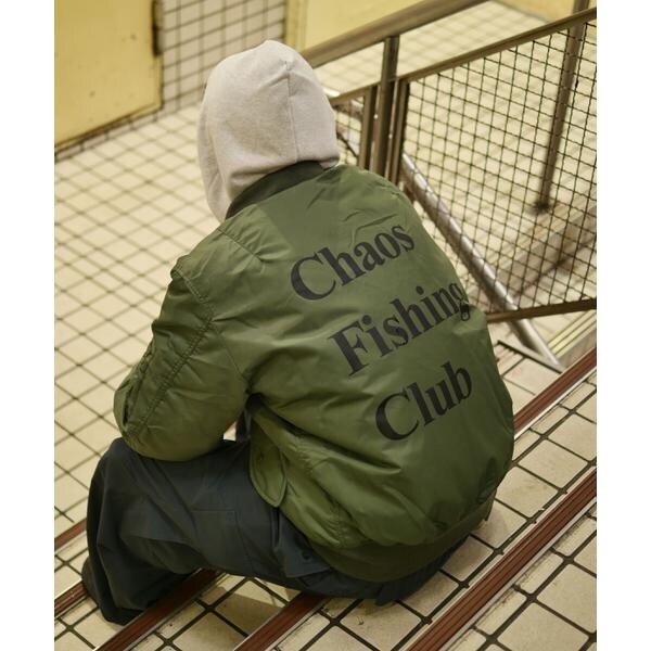 ビーバー（BEAVER）/Chaos Fishing Club×AVIREX×BEAVER 別注MA−1 COMMERCIAL_4