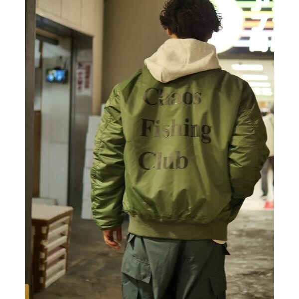 ビーバー（BEAVER）/Chaos Fishing Club×AVIREX×BEAVER 別注MA−1 COMMERCIAL_9