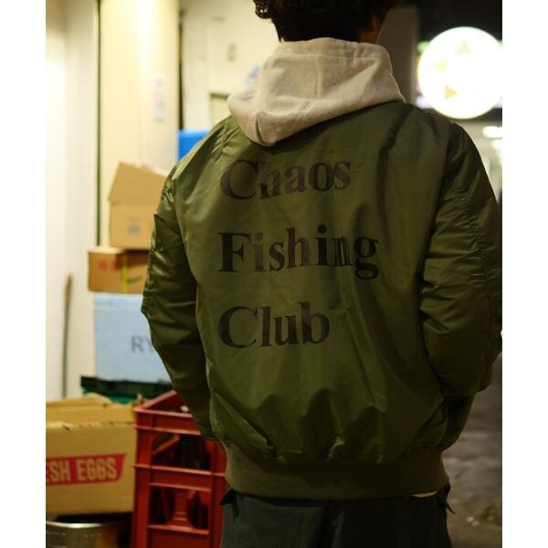 ビーバー（BEAVER）/Chaos Fishing Club×AVIREX×BEAVER 別注MA−1 COMMERCIAL_10
