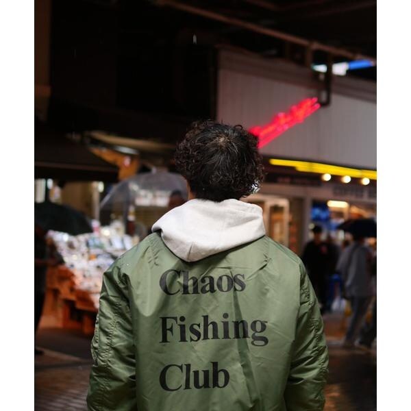 ビーバー（BEAVER）/Chaos Fishing Club×AVIREX×BEAVER 別注MA−1 COMMERCIAL_12