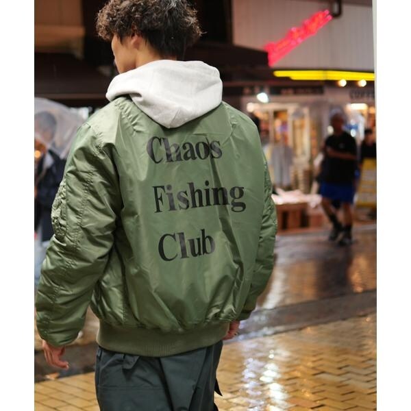 ビーバー（BEAVER）/Chaos Fishing Club×AVIREX×BEAVER 別注MA−1 COMMERCIAL_13