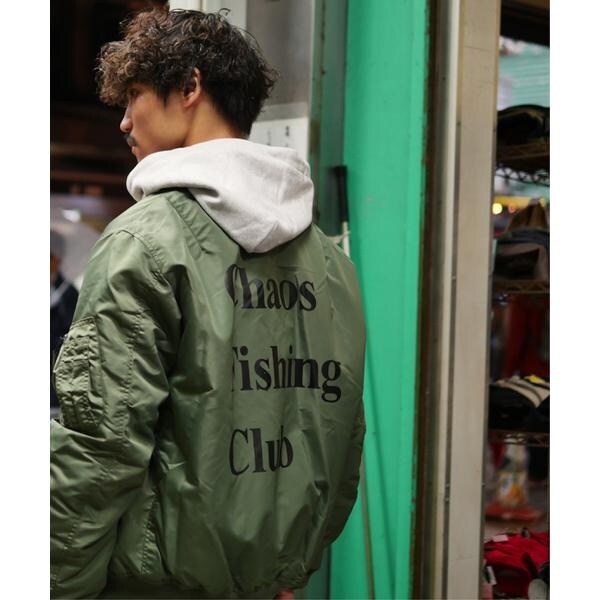 ビーバー（BEAVER）/Chaos Fishing Club×AVIREX×BEAVER 別注MA−1 COMMERCIAL_14