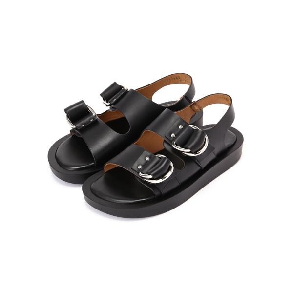 ビーバー（BEAVER）/CAMINANDO／カミナンド  DOUBLE RING PLATFORM SANDALS