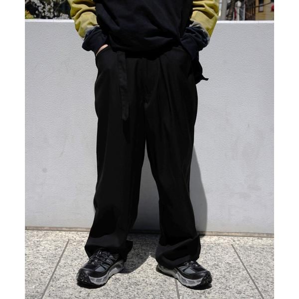 ビーバー（BEAVER）/B omnivore／ビーオムニボー  TR BELT LOOSE PANTS_1