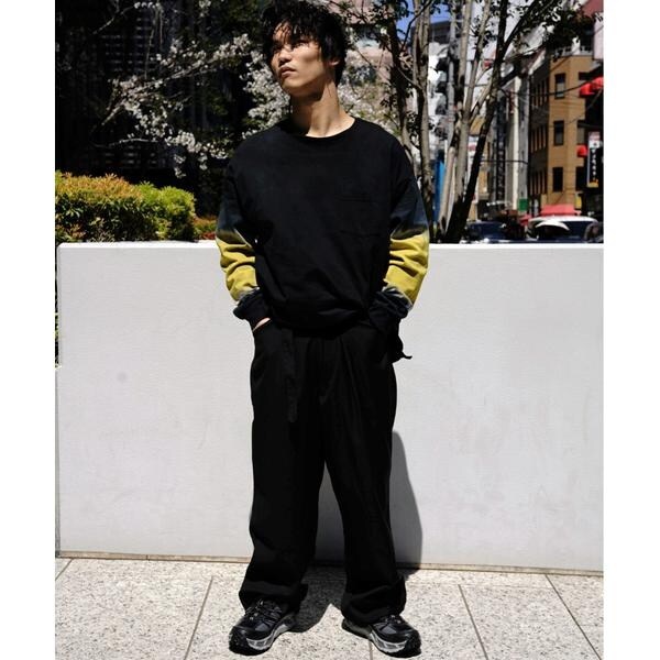 ビーバー（BEAVER）/B omnivore／ビーオムニボー  TR BELT LOOSE PANTS_3