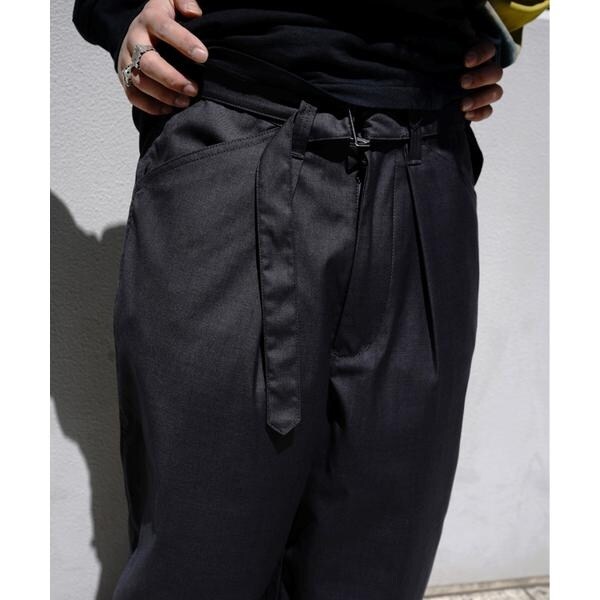 ビーバー（BEAVER）/B omnivore／ビーオムニボー  TR BELT LOOSE PANTS_8
