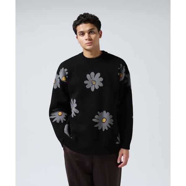 ビーバー（BEAVER）/B omnivore／ビーオムニボー　FLOWER KNIT TOP