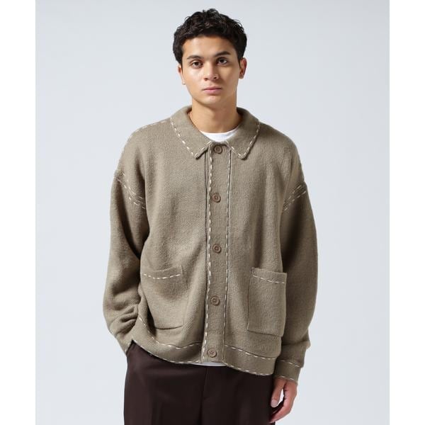 ビーバー（BEAVER）/B omnivore／ビーオムニボー　起毛KNIT HAND JACKET_1