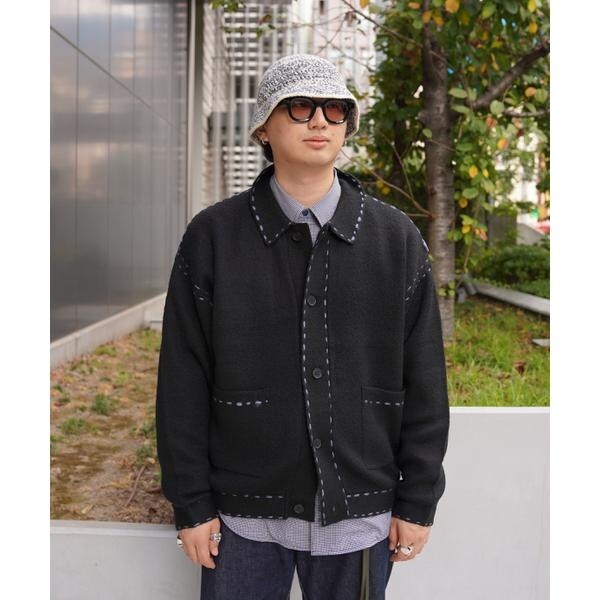 ビーバー（BEAVER）/B omnivore／ビーオムニボー　起毛KNIT HAND JACKET_10