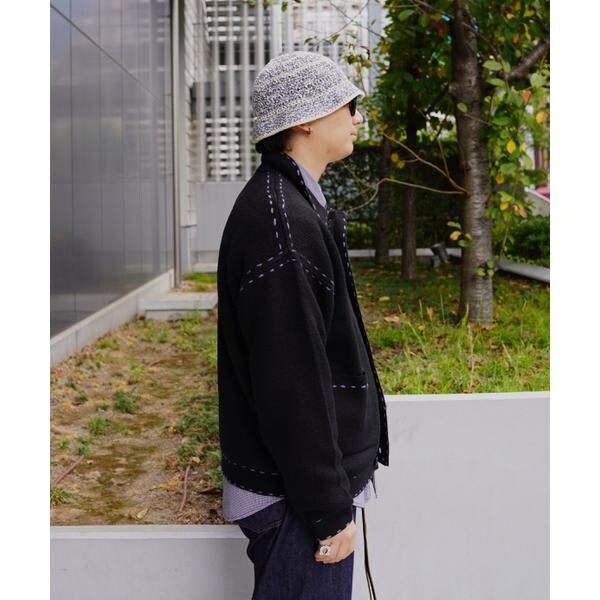 ビーバー（BEAVER）/B omnivore／ビーオムニボー　起毛KNIT HAND JACKET_11