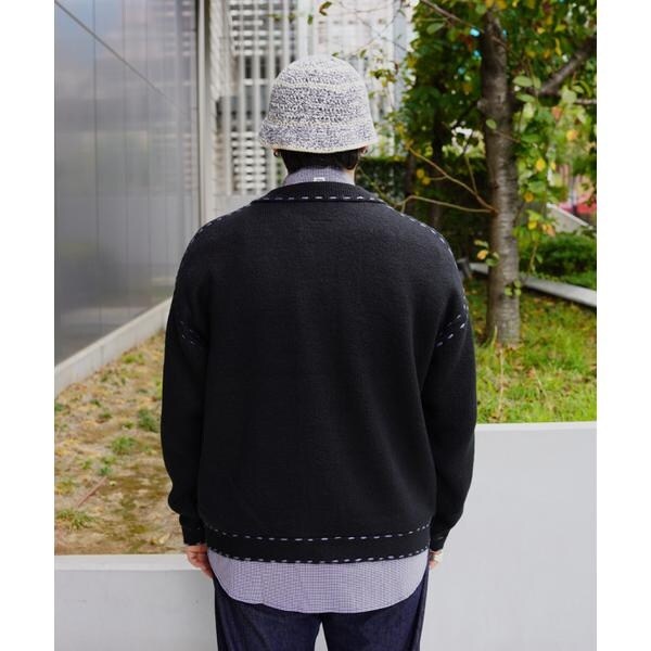 ビーバー(BEAVER)/B omnivore/ビーオムニボー 起毛KNIT HAND JACKET ビーバー(BEAVER)/B omnivore/ビーオムニボー 起毛KNIT HAND JACKET