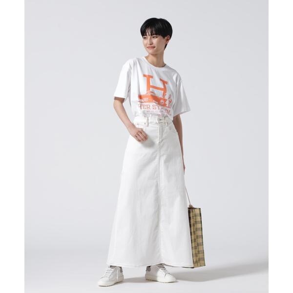 ビーセカンド/ＭＸＳＲ３０Ｌ／ホワイトデニムマキシＳＫ_1