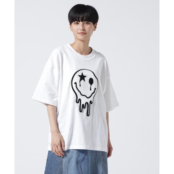 ビーセカンド（B’2nd）/ONE MADE(ワンメイド) サガラシシュウメルトニコTシャツ／ホワイト_1