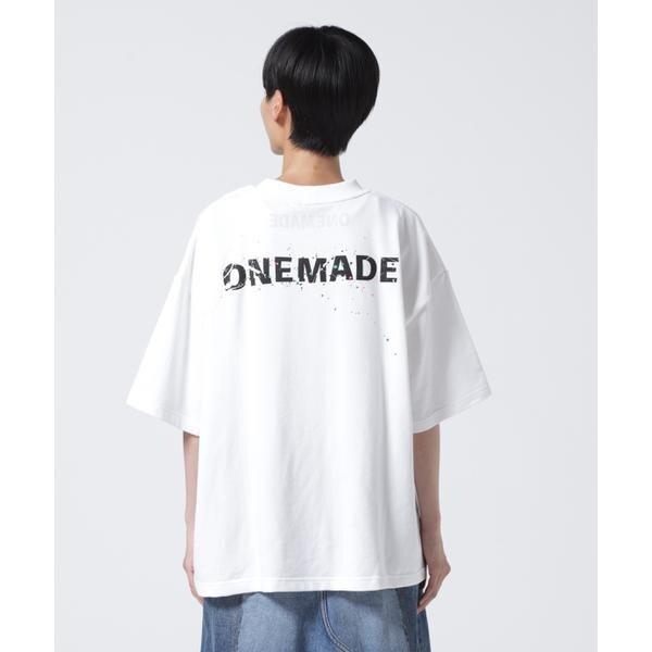 ビーセカンド（B’2nd）/ONE MADE(ワンメイド) サガラシシュウメルトニコTシャツ／ホワイト_4