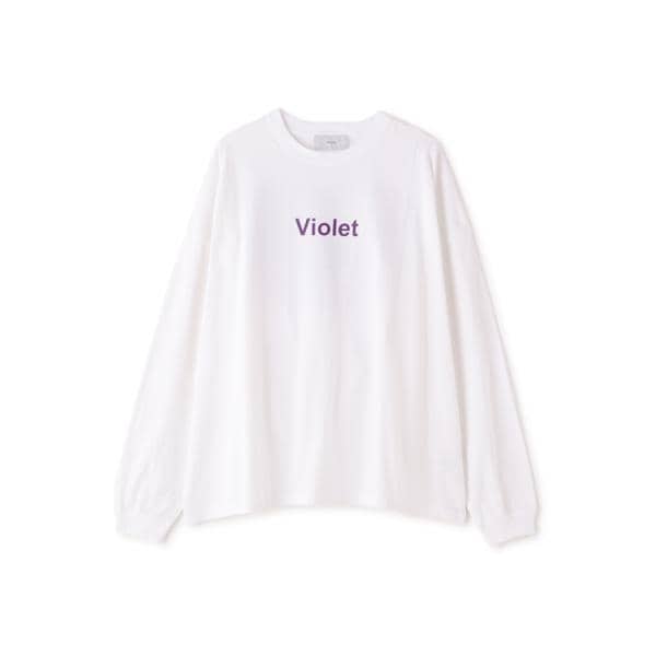 ビーセカンド（B’2nd）/ENONE エノン／VIORET Print Tee ヴァイオレットプリントロンT