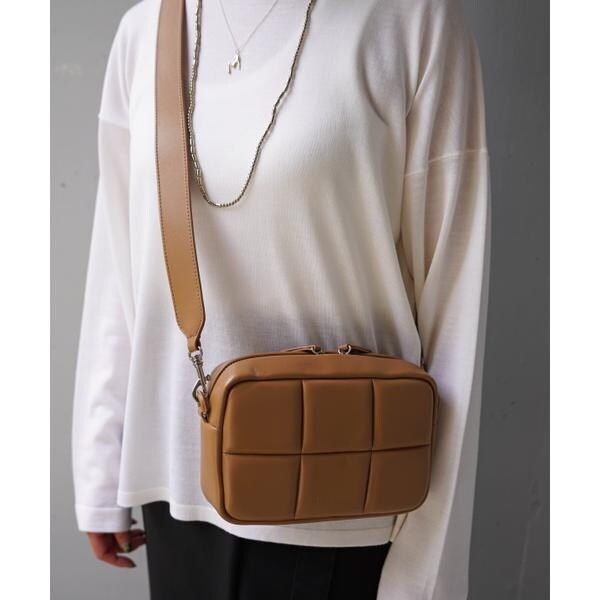 ビーセカンド（B’2nd）/ADD CULUMN(アドカラム) PUFF−CROSS BODY／ショルダーバック