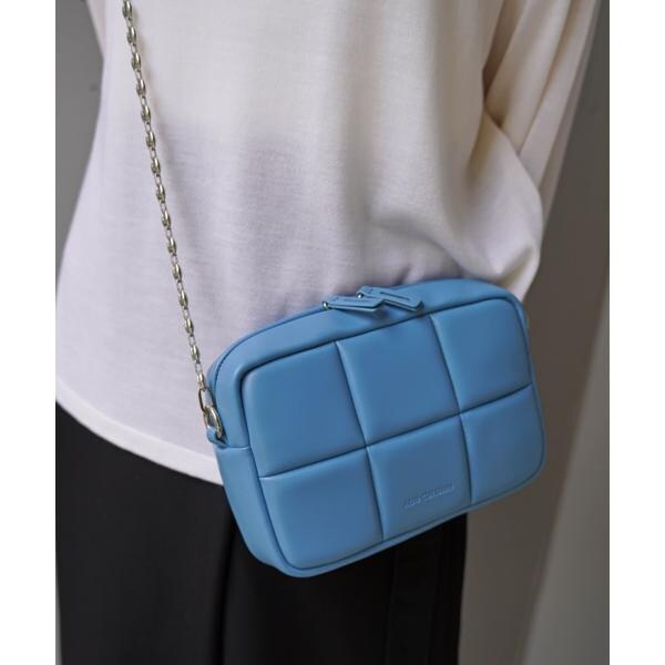 ビーセカンド（B’2nd）/ADD CULUMN(アドカラム) PUFF − CROSSBODY CHAIN／チェーンバッグ