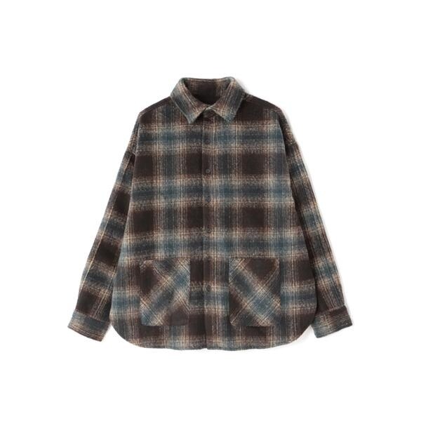ビーセカンド B 2nd LUSOR ルーソル SHAGGY SHIRT シャギーシャツの通販は - Brand Square by OIOI ブランドスクエアbyマルイ 通販サイト