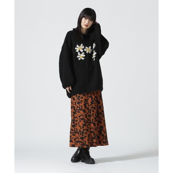 ビーセカンド（B’2nd）/MacMahon Knitting Mills ／ Roll Neck Knit−5 Flower_5