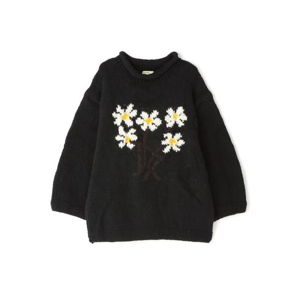 ビーセカンド（B’2nd）/MacMahon Knitting Mills ／ Roll Neck Knit−5 Flower_6