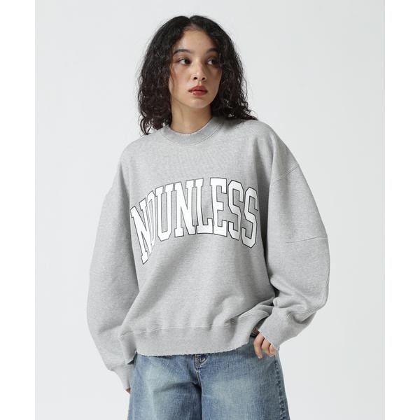 ビーセカンド（B’2nd）/NOUNLESS（ナウンレス）別注COLLEGE LOGO OVER SWEAT_1