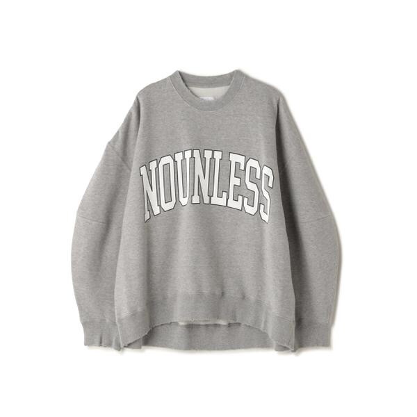 ビーセカンド（B’2nd）/NOUNLESS（ナウンレス）別注COLLEGE LOGO OVER SWEAT_3