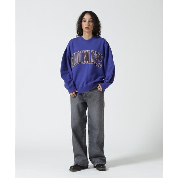 ビーセカンド（B’2nd）/NOUNLESS（ナウンレス）別注COLLEGE LOGO OVER SWEAT_5