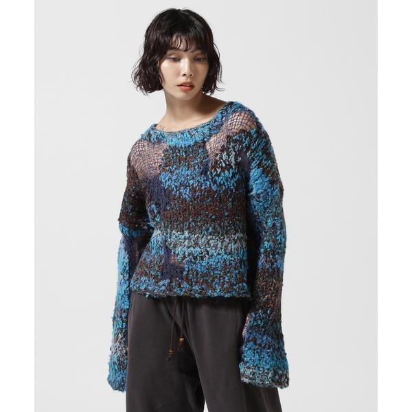 ビーセカンド（B’2nd）/NOUNLESS（ナウンレス）MIX YARN INTARSIA KNITの通販は