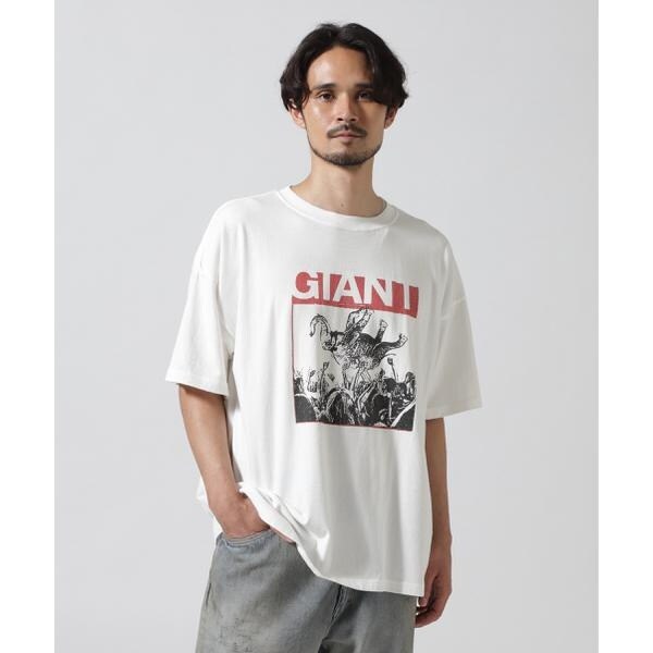 ビーセカンド（B’2nd）/REMI RELIEF(レミレリーフ) 別注20／−天竺BIGサイズＴシャツ(GIANT)
