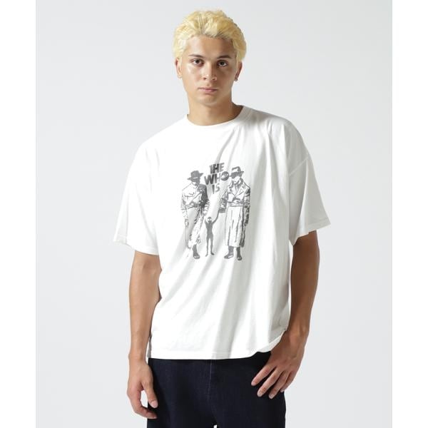 ビーセカンド（B’2nd）/REMI RELIEF(レミレリーフ) 別注20／−天竺BIGサイズＴシャツ(THE WHO IS)