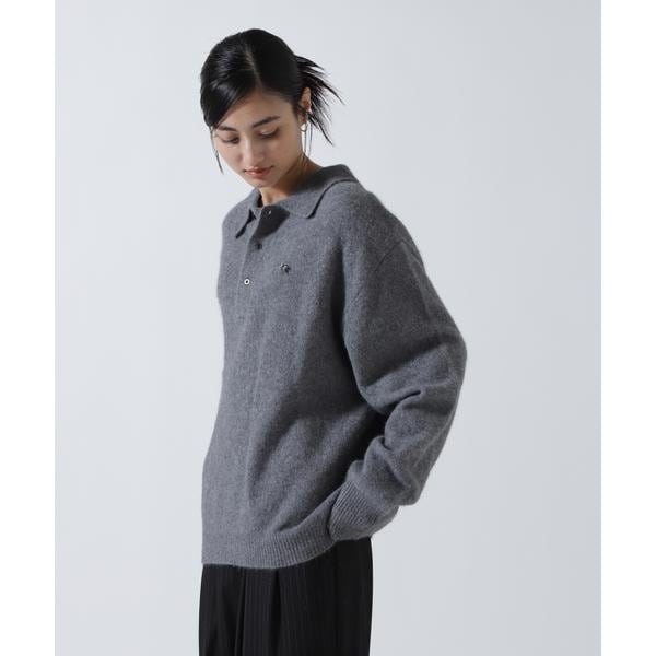 【NEW】ビーセカンド（B’2nd）/Knuth Marf（クヌースマーフ）fox over polo−neck knit