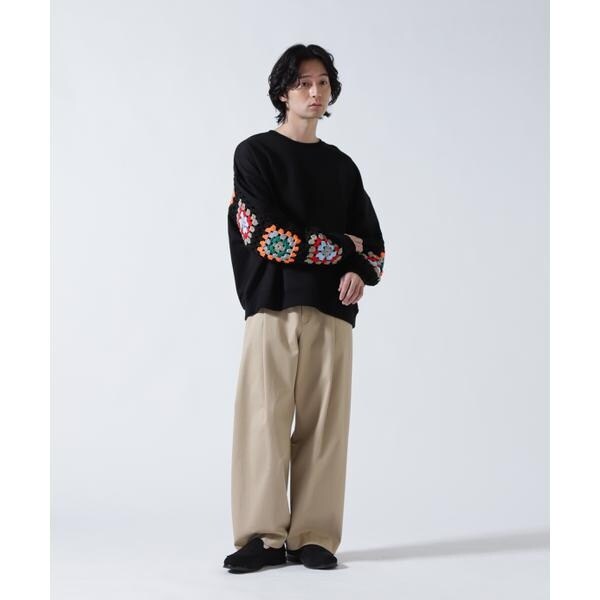 ビーセカンド（B’2nd）/DISCOVERED(ディスカバード) 別注CROCHET SLEEVE SWEAT(UNISEX)_6