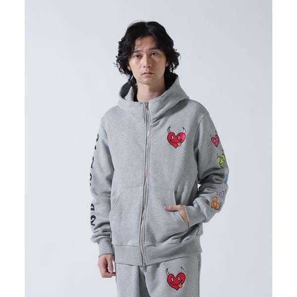 【NEW】ビーセカンド（B’2nd）/maxsix(マックスシックス）ONI HEART ZIP PARKA