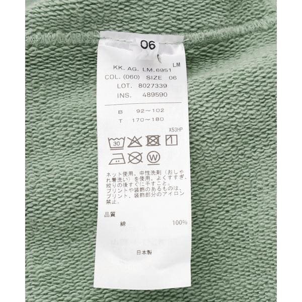 ビーセカンド（B’2nd）/ATON ／ NATURAL DYED URAKE | OVERSIZED SWEAT SHIRT_16