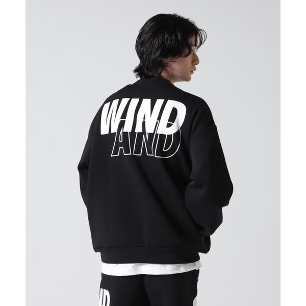 ビーセカンド（B’2nd）/WIND AND SEA（ウィンダンシー）Loose fit crewneck sweat shir