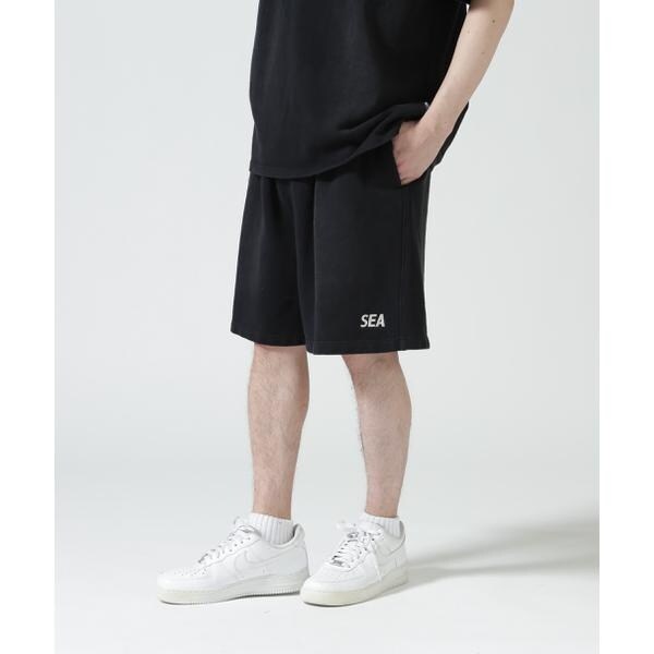ビーセカンド（B’2nd）/WIND AND SEA（ウィンダンシー）SULFUR DYEING LOGO HALF PANTS_2