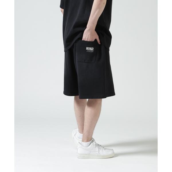 ビーセカンド（B’2nd）/WIND AND SEA（ウィンダンシー）SULFUR DYEING LOGO HALF PANTS_3