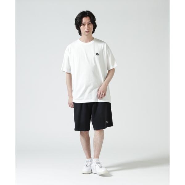 ビーセカンド（B’2nd）/WIND AND SEA（ウィンダンシー）SULFUR DYEING LOGO HALF PANTS_5