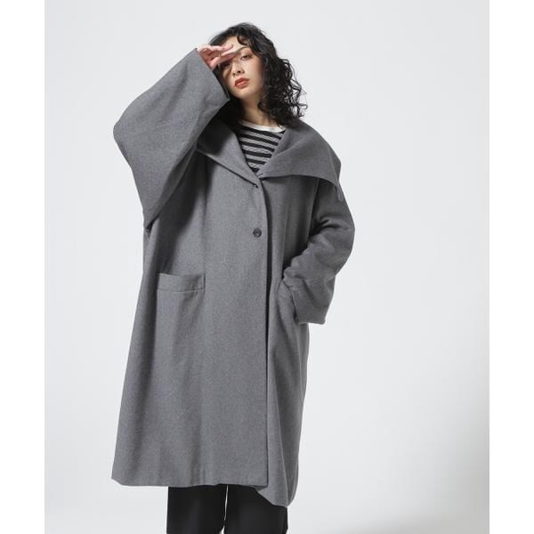 ロイヤルフラッシュ（ROYAL FLASH）/AULA／アウラ／Reverse Style Long Wool Coat