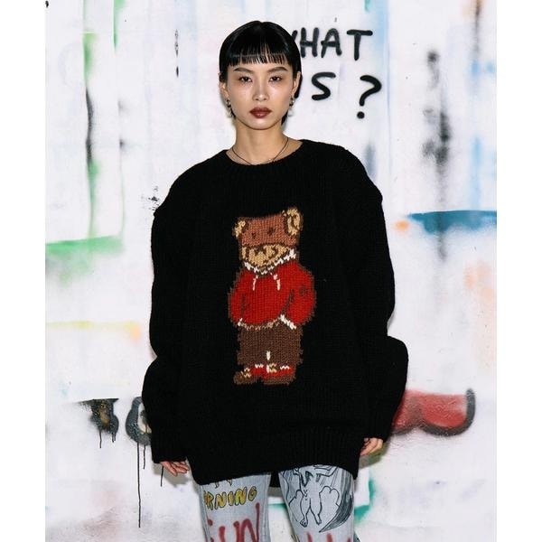 ロイヤルフラッシュ（ROYAL FLASH）/Guernika／ゲルニカ／ANONYMOUSE KNIT SWEATER_1