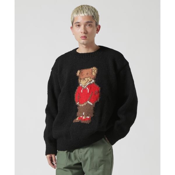 ロイヤルフラッシュ（ROYAL FLASH）/Guernika／ゲルニカ／ANONYMOUSE KNIT SWEATER_3