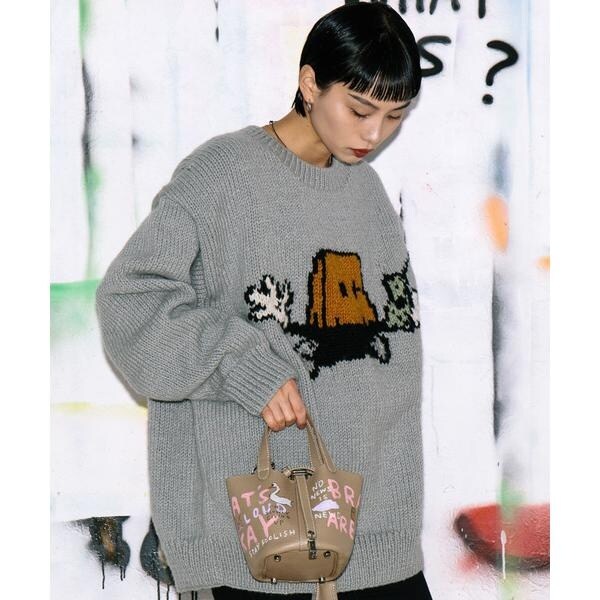 ロイヤルフラッシュ（ROYAL FLASH）/Guernika／ゲルニカ／ANONYMOUSE KNIT SWEATER_18