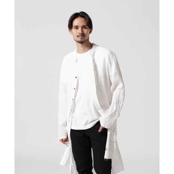 ロイヤルフラッシュ(ROYAL FLASH)/KMRii/ケムリ/Splash Linen Long Shirtの通販は