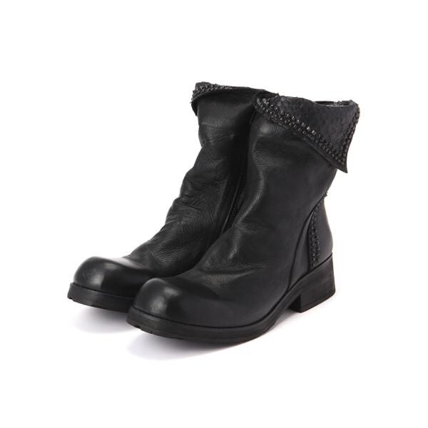 kmrii lace up boots ケムリ スタッズブーツ kmrii lace up boots ケムリ スタッズブーツ - メルカリ