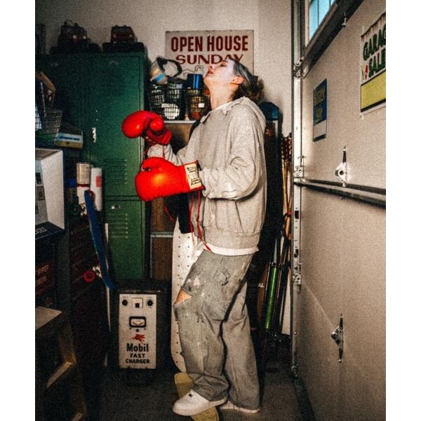 ロイヤルフラッシュ（ROYAL FLASH）/SAINT MICHAEL／セント マイケル／HOODIE／DOUBLE FACE／GRAY_3