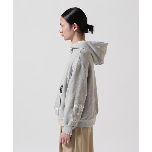 ロイヤルフラッシュ（ROYAL FLASH）/SAINT MICHAEL／セント マイケル／HOODIE／DOUBLE FACE／GRAY_6