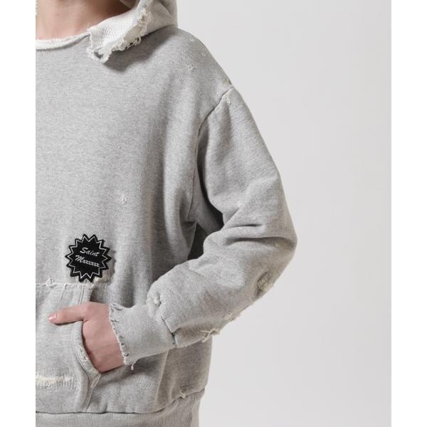 ロイヤルフラッシュ（ROYAL FLASH）/SAINT MICHAEL／セント マイケル／HOODIE／DOUBLE FACE／GRAY_10