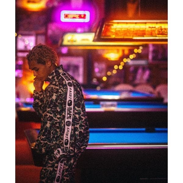 ロイヤルフラッシュ（ FLASH）/SAINT MICHAEL／セントマイケル×ア・ベイシング・エイプ／TRACK JKT／ST APE