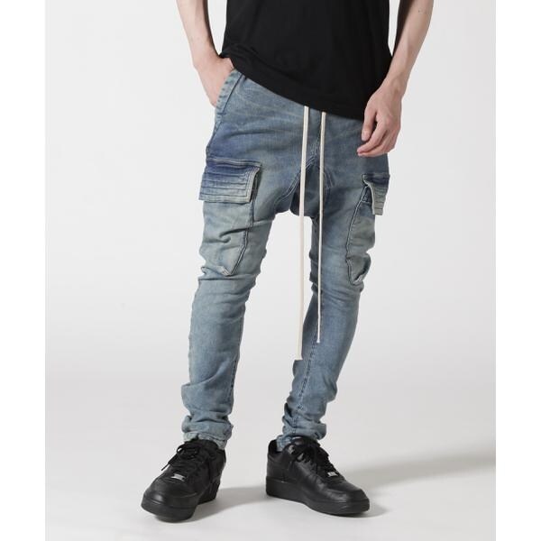 ロイヤルフラッシュ（ROYAL FLASH）/A．F ARTEFACT／エーエフ・アーティファクト／DENIM Cargo Sarouelの通販は 27,676円
