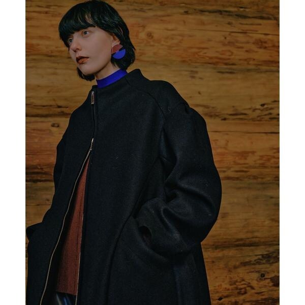 ロイヤルフラッシュ（ FLASH）/UN3D．／アンスリード／TUCK SHOULDER MIDDLE COAT